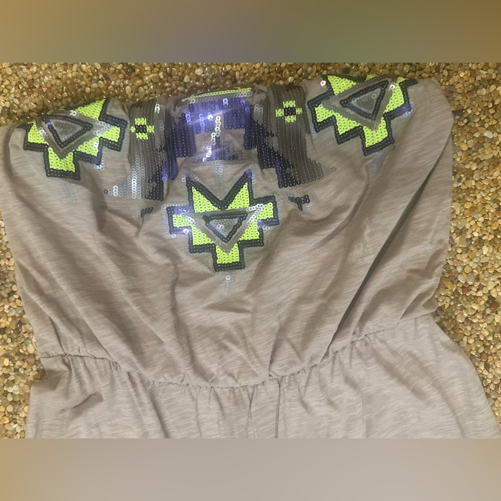 Express High-Low Sequin Dress - image 3